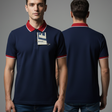 CHINA COLLAR JERSEY COTTON POLO UNISEX